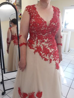 Luiza couture -robe de mariée rouge (2)